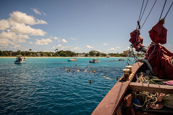 Barbados Black Pearl Jolly Roger 1