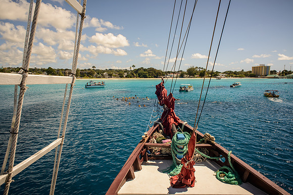 Barbados Black Pearl Jolly Roger 1