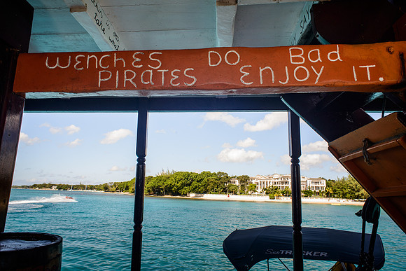 Barbados Black Pearl Jolly Roger 1