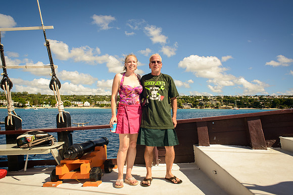 Barbados Black Pearl Jolly Roger 1