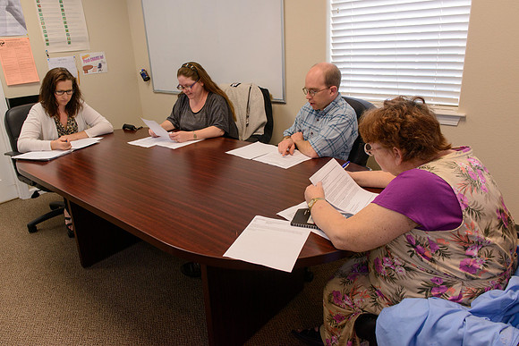 Client with Staff