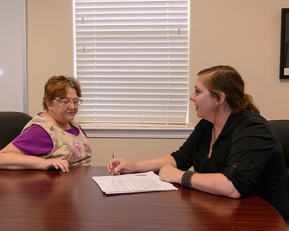 Client with Staff