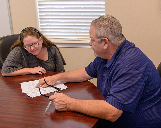 Client with Staff
