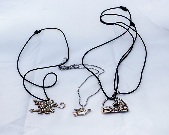 Dragon, Peace Dove and Unicorn