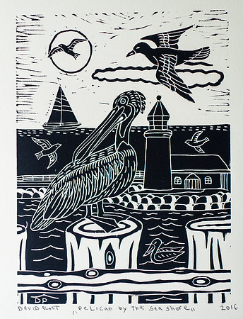 Pelican by the Seashore
