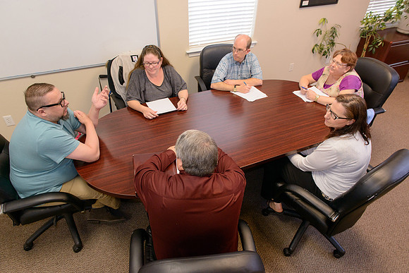 Client with Staff
