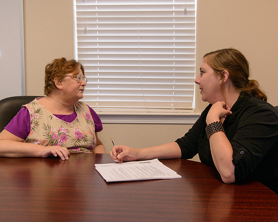 Client with Staff